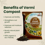 Vermicompost – 100% Organic Fertilizer for Healthy Plant Growth Fertilizer