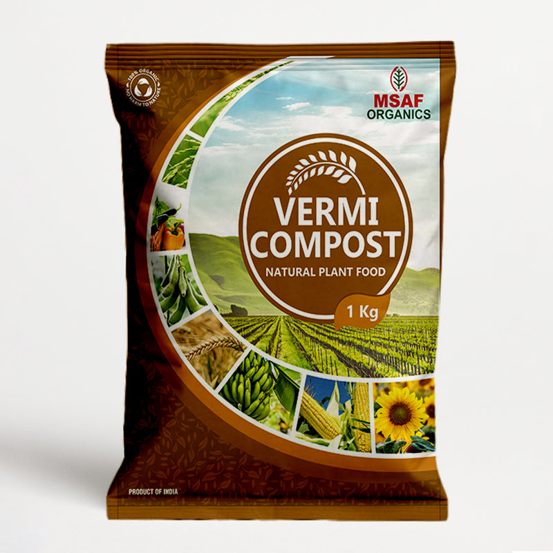 Vermicompost – 100% Organic Fertilizer for Healthy Plant Growth Fertilizer