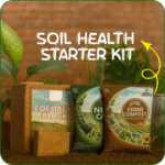SOIL HEALTH STARTER KIT(NEEM CAKE + VERMI COMPOST + COCOPEAT BLOCK)